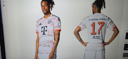 Olise trikot away 2025 2026 - trikot, 2025-2026